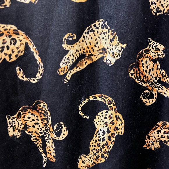 Anthropologie Hutch Leopard Slip Skirt - Picture 7 of 7